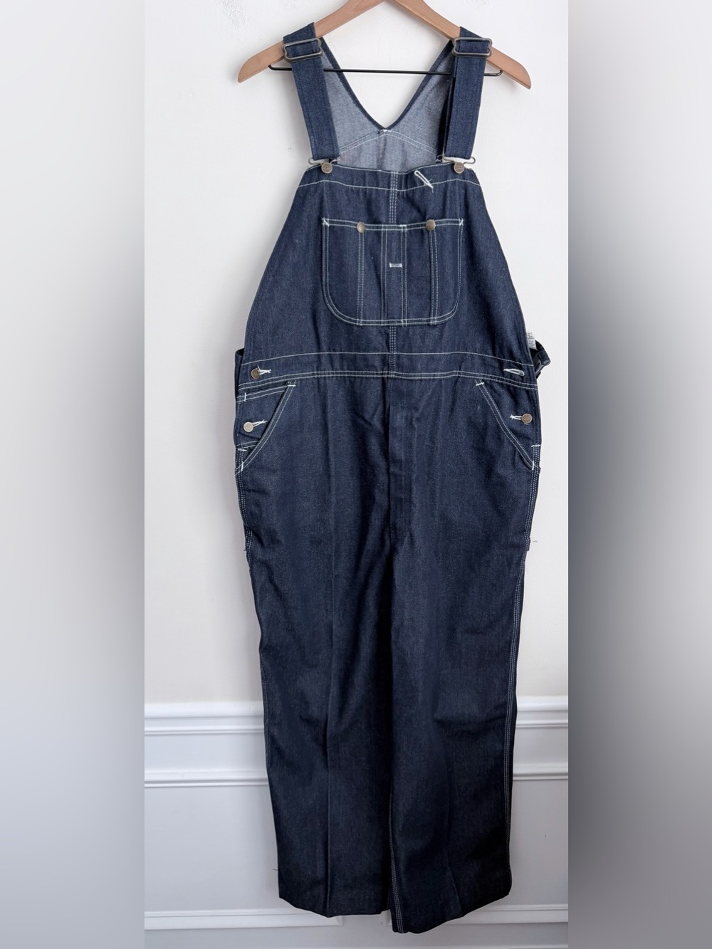 Roebucks Vintage Work Workwear Mechanic Jumpsuit Denim Coveralls 44 x 32